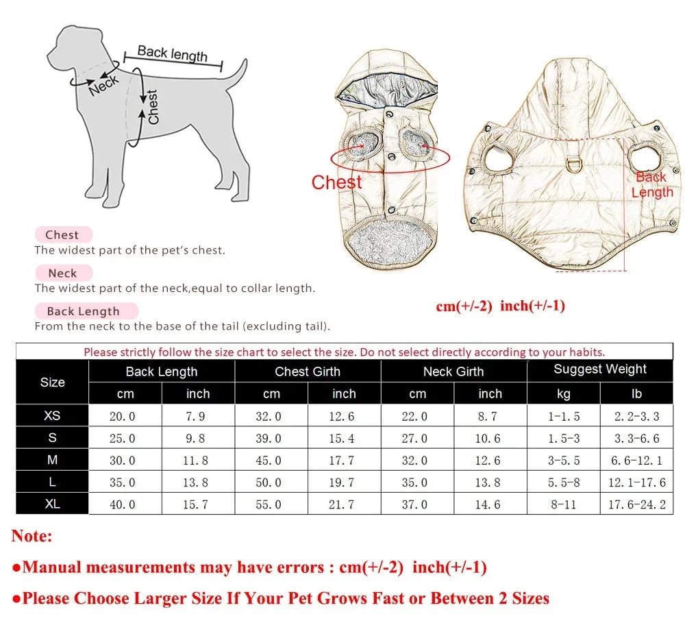 Cozy Fleece Dog Coat with Built-in Harness